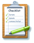 Checklist lorem ipsum consectetur