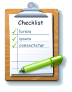 Checklist lorem ipsum consectetur